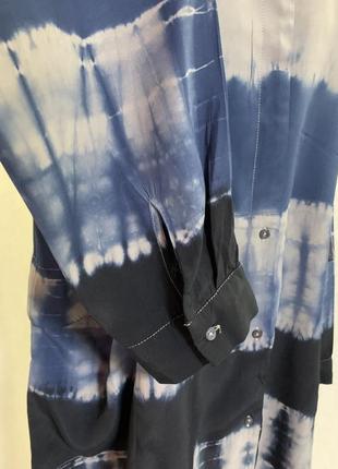 Сукня сорочка з накладними боковими карманами4 фото