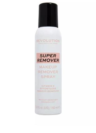 Makeup revolution super remover спрей для демакияжа 150мл
