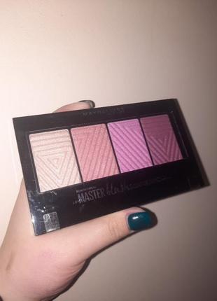 Maybelline master blush color&highlighting kit palette blush1 фото