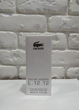 Lacoste l.12.12 blanc 100 мл лакосте духи чоловіча туалетна вода