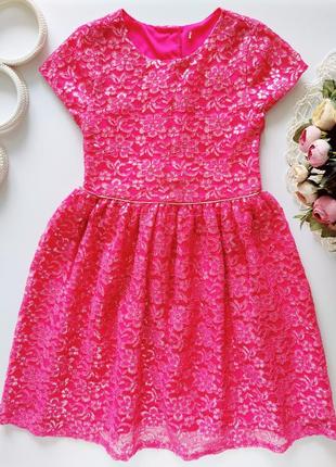 Блискуча рожева сукня  артикул: 14044