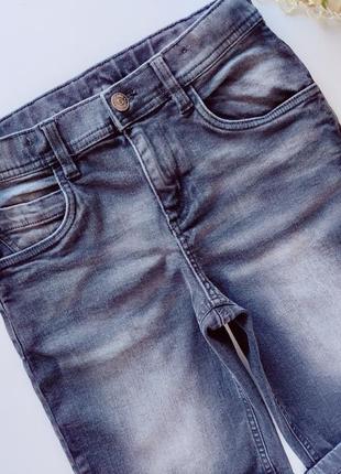 Стрейчові джинсові шорти  артикул: 140802 фото