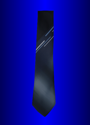 Классический мужской синий широкий галстук краватка  самовяз из полиэстера  pierrebalmain, paris lkj