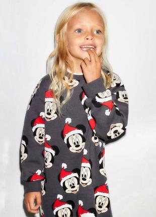Плаття сукня худі туніка zara 104 см мінні маус disney