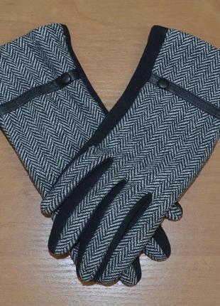 Сенсорні елегантні жіночі рукавички з тачскрином