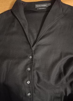 Рубашка franco callegari. размер 42. 100% хлопок.3 фото