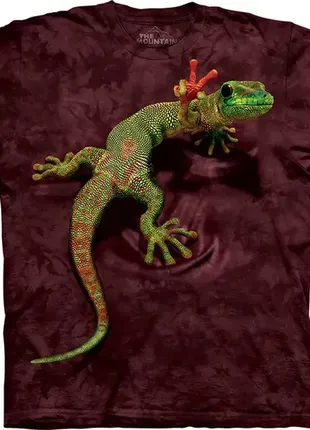 Дитяча футболка the mountain peace out gecko -
