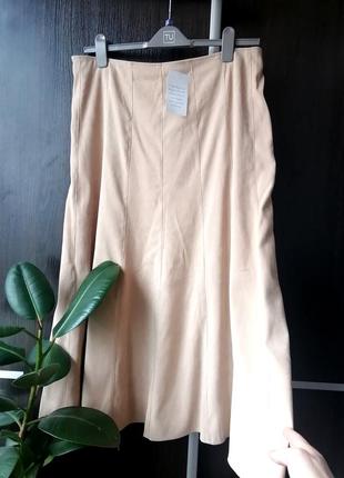 Красивая, длинная, новая юбка спідниця под замш. spesial.1 фото