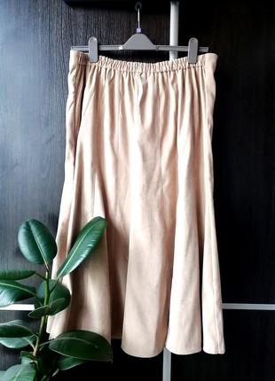 Красивая, длинная, новая юбка спідниця под замш. spesial.7 фото