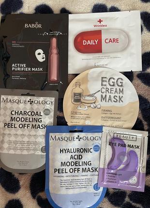 Маски для обличчя babor, masque ology etc