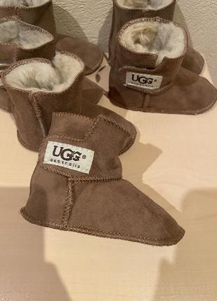 Натуральные пинетки ugg australia, 12,5-13 см1 фото