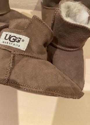 Натуральные пинетки ugg australia, 12,5-13 см6 фото