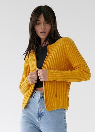 Хорошенький кардиган короткий большой размер польша