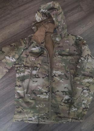 Куртка тактична військова зимова helikon камуфляж мультикам хаски level 7 husky multicam poland original ku-hky-nl winter jacket1 фото
