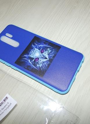 Чехол для xiaomi redmi 9 сова абстракция