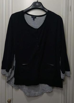 Блуза, від armani jeans, вільна