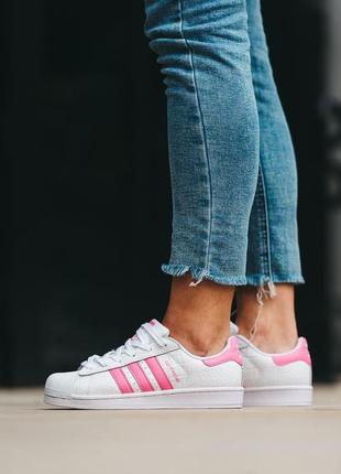 Жіночі кросівки adidas superstar7 фото