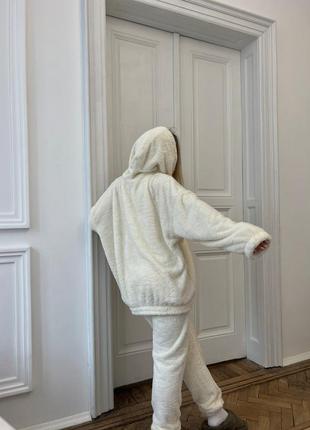 Теплий домашній костюм піжама5 фото