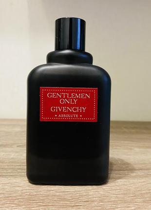 Парфумована вода givenchy gentlemen only absolute