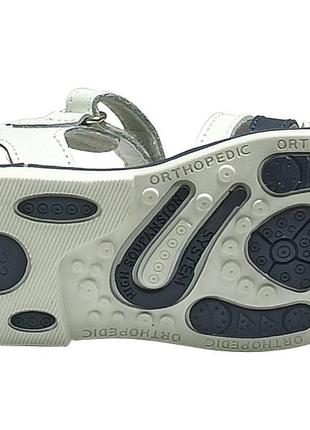 Ортопедические кожаные босоножки сандалилетняя обувь для девочки 103 b&g 21,235 фото