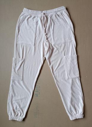 Стильні джогери оверсайз під вельвет topshop. нові з етикетками, розмір м