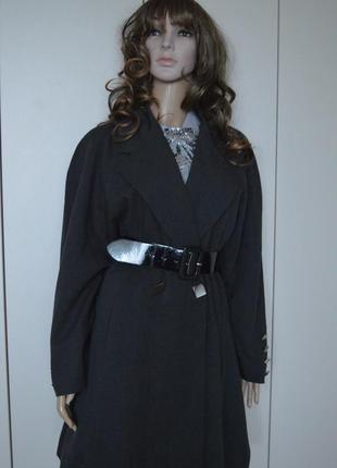 Плащ оверсайз, тренд,шерсть,вискоза. apart