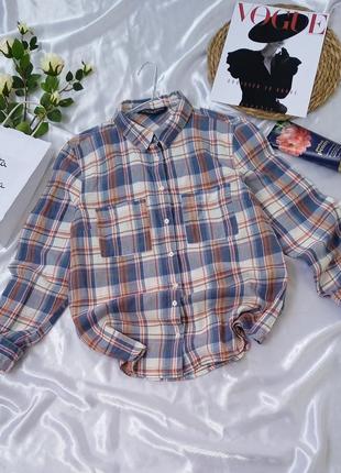 Сорочка у клітинку