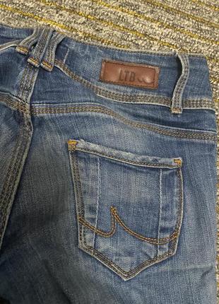 Оригинальные синие прямые джинсы ltb низкая посадка s m9 фото