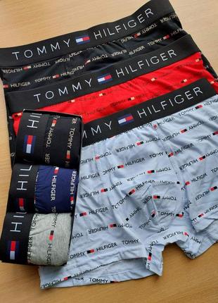 Чоловічі преміум боксери tommy hilfiger new - 3 шт.