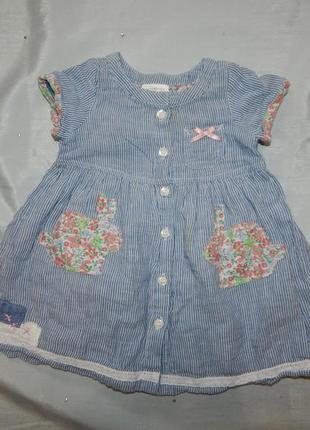 Платье на малышку 3-6мес baby