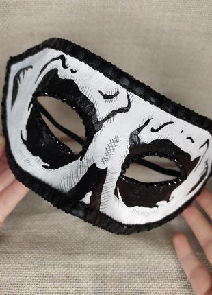 Мужская маска на геловин2 фото