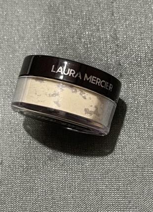 Laura mercier translucent loose setting powder 2 g/пудра рассыпчатая/пудра фиксатор