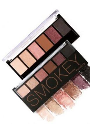 Палетка тіней для повік focallure smokey eyeshadow palette 04, 8 г2 фото