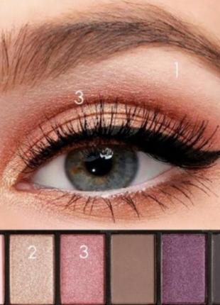 Палетка тіней для повік focallure smokey eyeshadow palette 04, 8 г1 фото