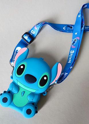 Маленька сіліконова сумочка stitch 3