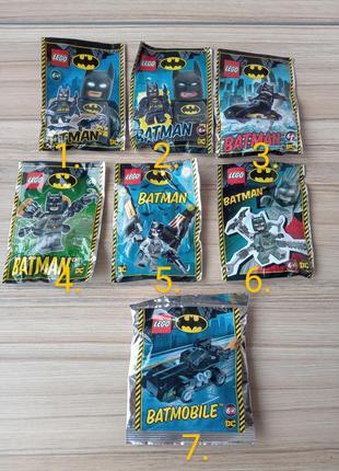 Фігурки lego dc comics - batman