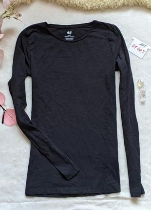 Реглан чорний базовий 6/8 і 10/12  років