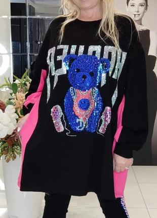 Шикарная туничка турция люкс коллекция оверсайз