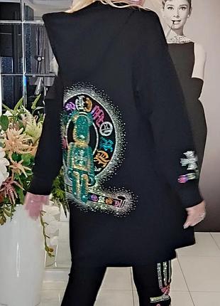 Бомбовий кардиган с яскравими кристалами туреччина люкс якість 🇹🇷