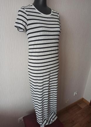 Легкий літній довгий жіночий сарафан