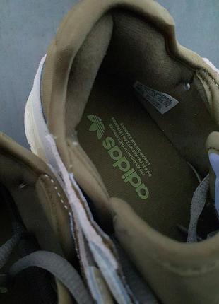 Кросівки чоловічі adidas niteball •beige coffee green• адідас6 фото