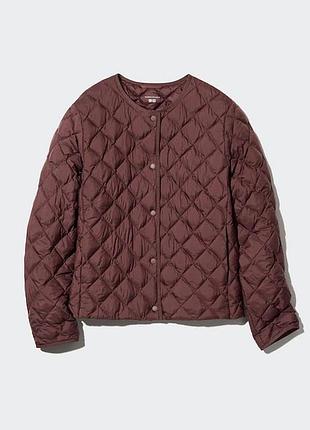 Cтеганая куртка uniqlo