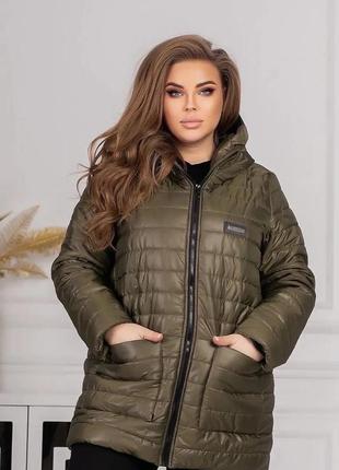 Зимняя куртка женская 50 52 размер