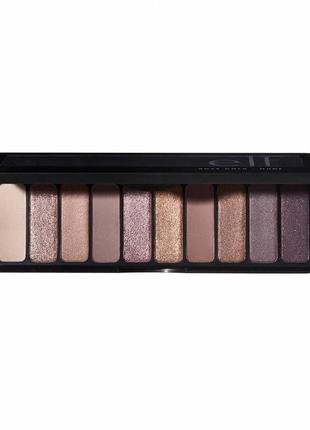 Матові та шимерні нюдові базові тіні палетка тіней e.l.f. elf rose gold eyeshadow palette nude