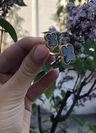 Каблучка клевер 5