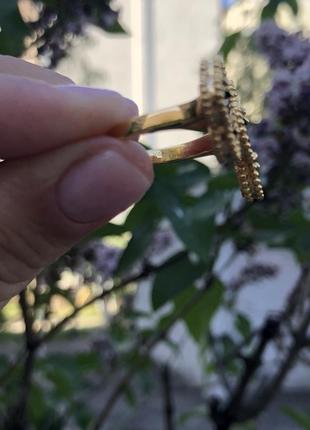 Каблучка клевер 3