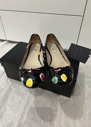 Балетки туфли prada