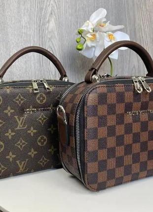 Женская мини сумочка клатч в стиле люи витон