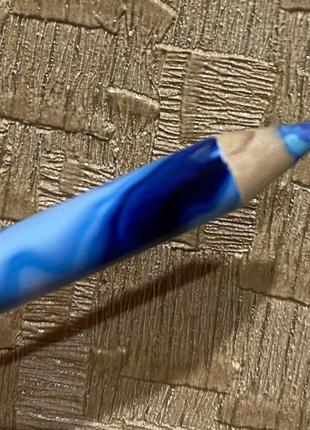 Rimmel marble eyes pencil ✏️ карандаш для для глаз бирюзовый 🦋5 фото