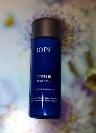 Iope stem iii softener 25мл антивозрастной тонер5 фото